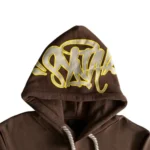 Brown/Yellow Syna World Syna Logo Printed Tracksuit - Image 5