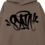 Brown Syna World Syna Printed Hoodie - Image 2