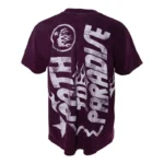 Burgundy Hellstar Studios Jesus T-Shirt - Image 2