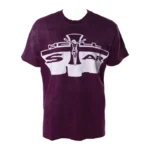 Burgundy Hellstar Studios Jesus T-Shirt