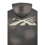 Grey Hellstar Sports Zip-Up Hoodie - Image 3