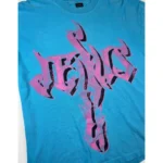 Blue/Pink Hellstar Studios Capsule 7 T-shirt - Image 4