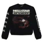 Black Hellstar Studios Sports 96 Crewneck