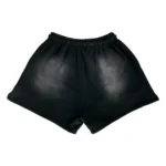 Black Hellstar Sports Flame Shorts - Image 2