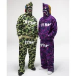 Camo SYNA World x Bape x Spotify Spark Tracksuit