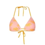 Coral Orange Syna Woman's Bikini Set - Image 3