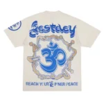 Cream Hellstar Records Yoga T-shirt - Image 2