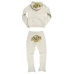 Cream Syna World Syna Logo Tracksuit - Image 2
