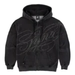 SYNA World Faded Script Zip-Up Hoodies