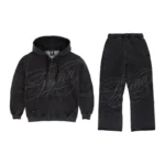 SYNA World Faded Script Zip-Up Tracksuits