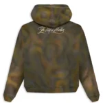 Green Hellstar Path to Paradise Airbrush Zip-Up Hoodie - Image 2