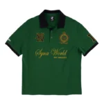 Black/Navy/Green SYNA World SKL of SYN Polo Shirts - Image 5
