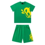 Green/Yellow Syna World Syna Logo Short Set