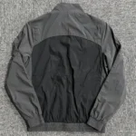 Grey/Black/Cobalt SYNA Logo Zip-Up Shell Jacket - Image 2