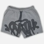 Grey/Black Syna World Syna Logo Short Set - Image 4