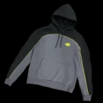 Grey/Black/Yellow Syna World Pipe Hoodie