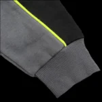 Grey/Black/Yellow Syna World Pipe Hoodie - Image 4