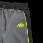 Grey/Black/Yellow Syna World Pipe Hoodie and Short Set - Image 7