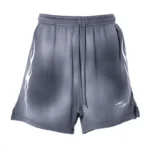 Grey Hellstar HS Uniform Flame Shorts