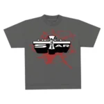 Grey Hellstar Studios Jesus Emblem T-shirt