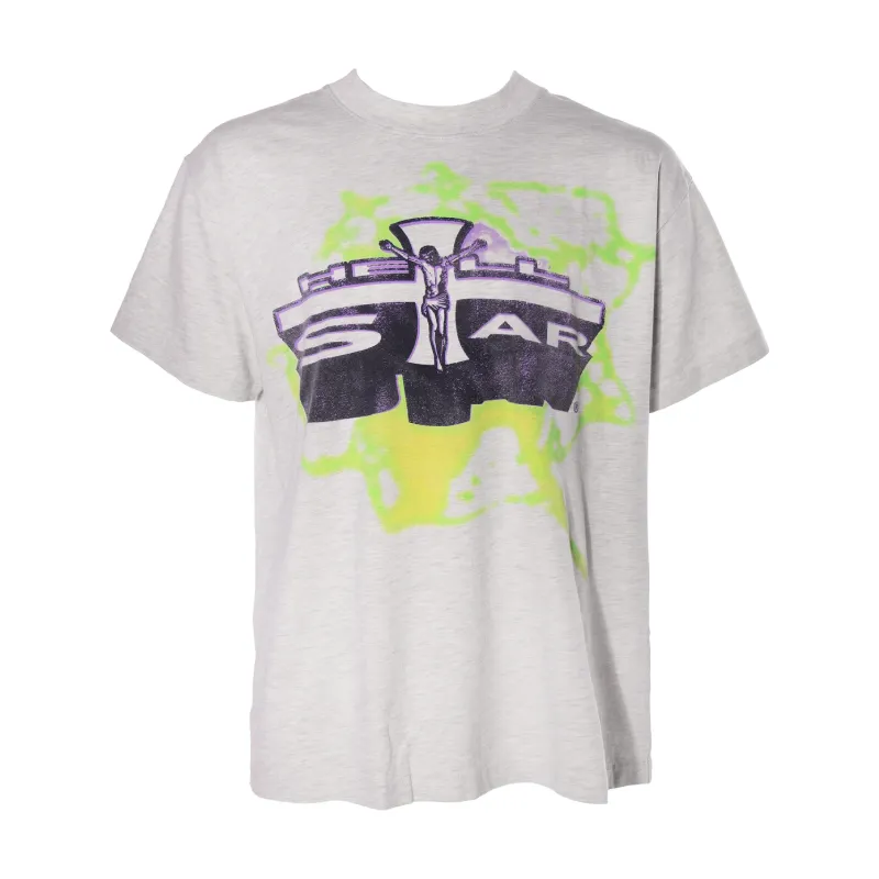 Grey-Hellstar-Studios-Jesus-Tee-Hellstar-Studios.webp Grey Hellstar Studios Jesus Tee - Image 1