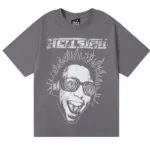 Black & Grey Hellstar Records Rage T-shirts - Image 4