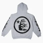 Grey Hellstar Records Speed Hoodie - Image 2