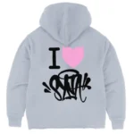 Grey SYNA World I Heart SYNA Hoodie - Image 2