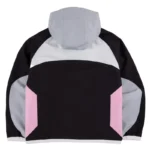 Grey/Pink SYNA World Dynamic Track Zip-Up Jacket - Image 2