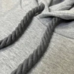 Grey/Black Syna World Logo Hoodie - Image 3