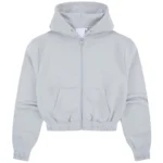 Black/Grey/Brown Women's SYNA World Zip-Up Hoodies - Image 5