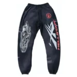 Hellstar Airbrushed Skull Closed Elastic Bottom Pants