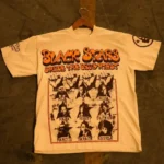 White Hellstar Records Black Stars T-shirt - Image 3