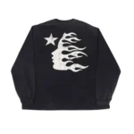 Black Hellstar Studios Evil Smile L/S Sweatshirt - Image 2