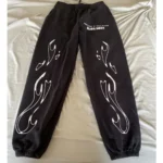 Black Hellstar Flames Heroes Trouser