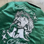Capsule 7: Green Path to Paradise Hellstar Bomber Jacket - Image 5