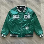 Capsule 7: Green Path to Paradise Hellstar Bomber Jacket