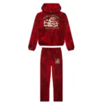 Hellstar Red Tye-Dye Tracksuit