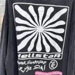 Black Smile You're in Paradise Hellstar Long Sleeve Shirt - Image 3