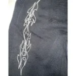 Black Hellstar Records Flame Sweatpants - Image 4