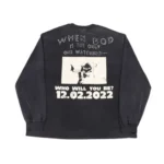 Black Hellstar Studios x Metro Boomin Heart On Fire L/S Tee - Image 2