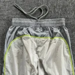 Light Grey/Volt Syna World Syna Logo Zip-Up Shell Tracksuit - Image 3