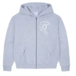 Marl Grey SYNA World Void Zip-Up Hoodie