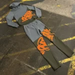 Grey/Khaki/Green/Orange SYNA World Slice Tracksuit