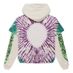 Multi Hellstar Tye-Dye Zip-Up Hoodie - Image 2