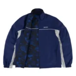Navy/Camo SYNA World Reversible Block Track Jacket - Image 2