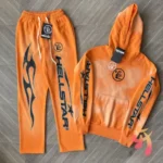 Orange Hellstar Studios Fire Sweatsuit