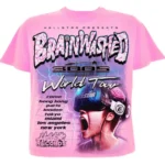 Pink Hellstar Brainwashed World Tour T-Shirt