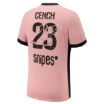 Pink PSG x Jordan x Central Cee CENCH 23 Third Stadium Jersey - Image 3