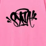 Pink Syna World Graffiti Tee - Image 2